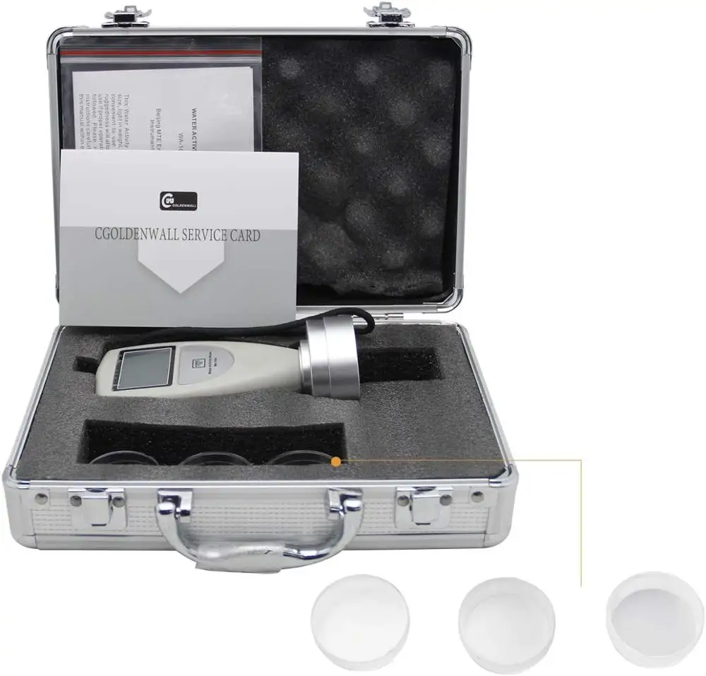 0 ~ 1.0aw портативный измеритель активности в пищевой воде анализатор измерительный