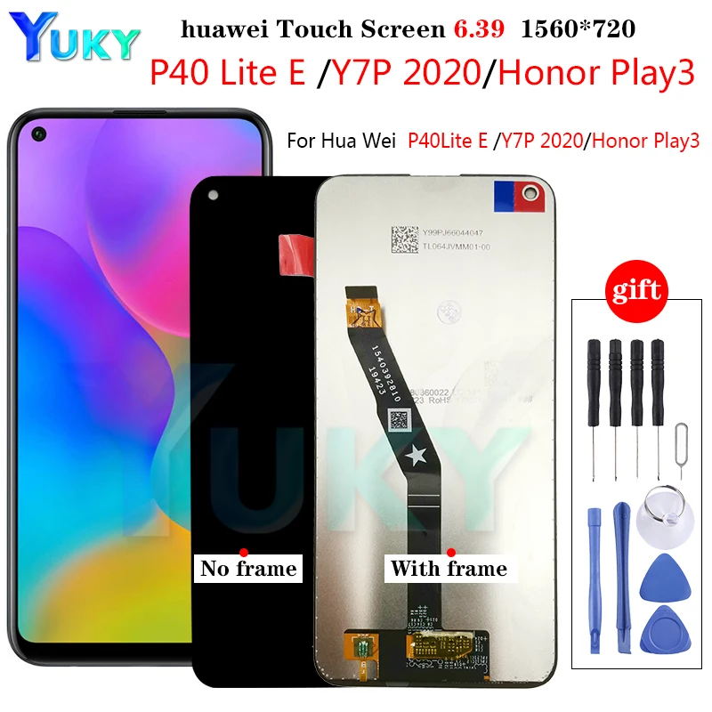 

6.39" For Huawei Honor Play 3 LCD Display Screen +Touch Screen Digitizer Assembly For Honor Play 3 play3 LCD Phone Replacement