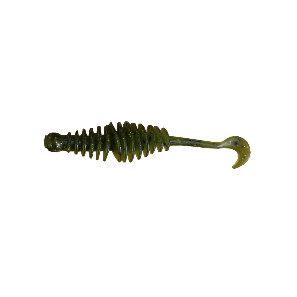 BassLegend Рыбалка маленькая мягкая Пластик силиконовый личинка червь Шад Swimbait