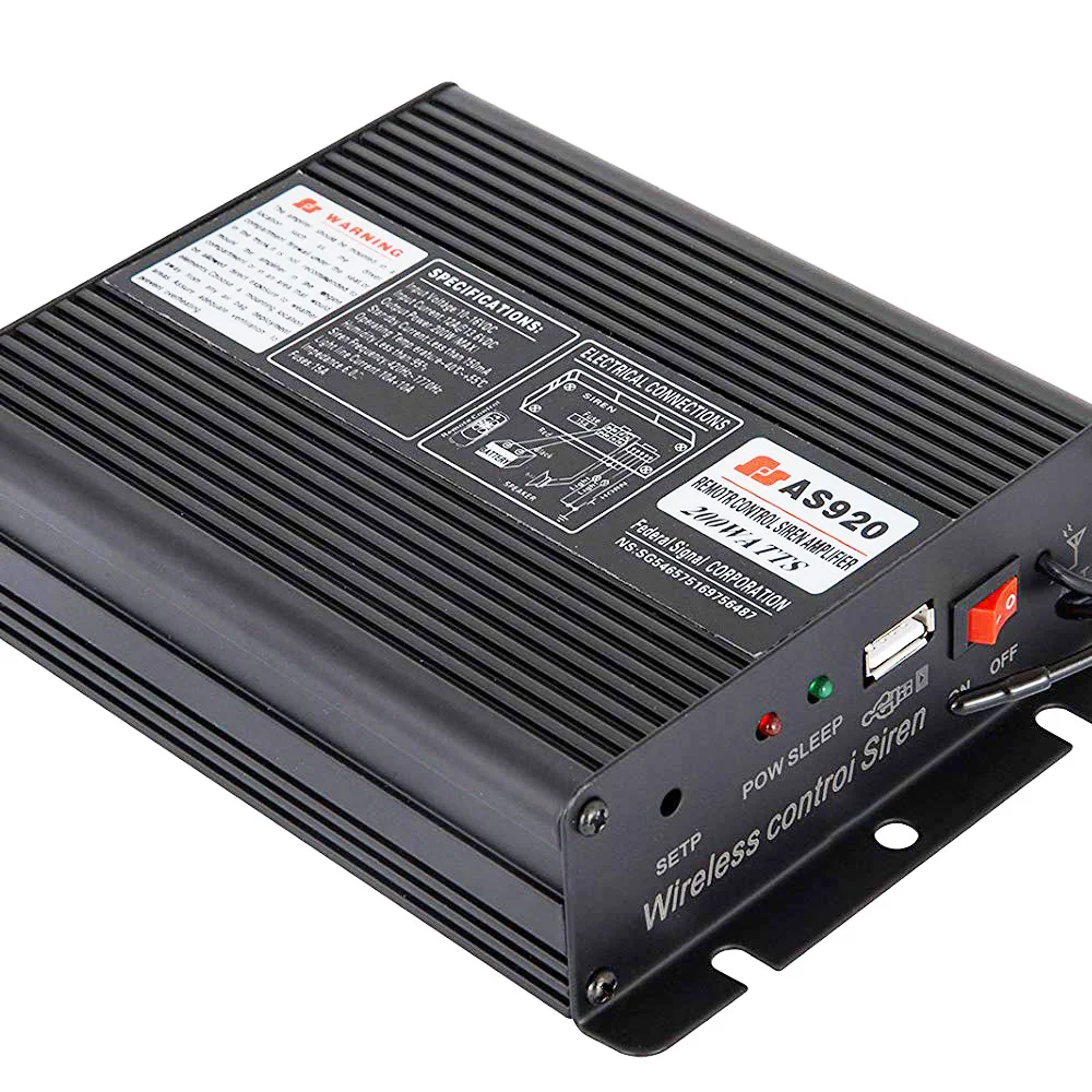 400 Вт полицейской сирены 11 Автомобильная сирена на Предупреждение аварийной