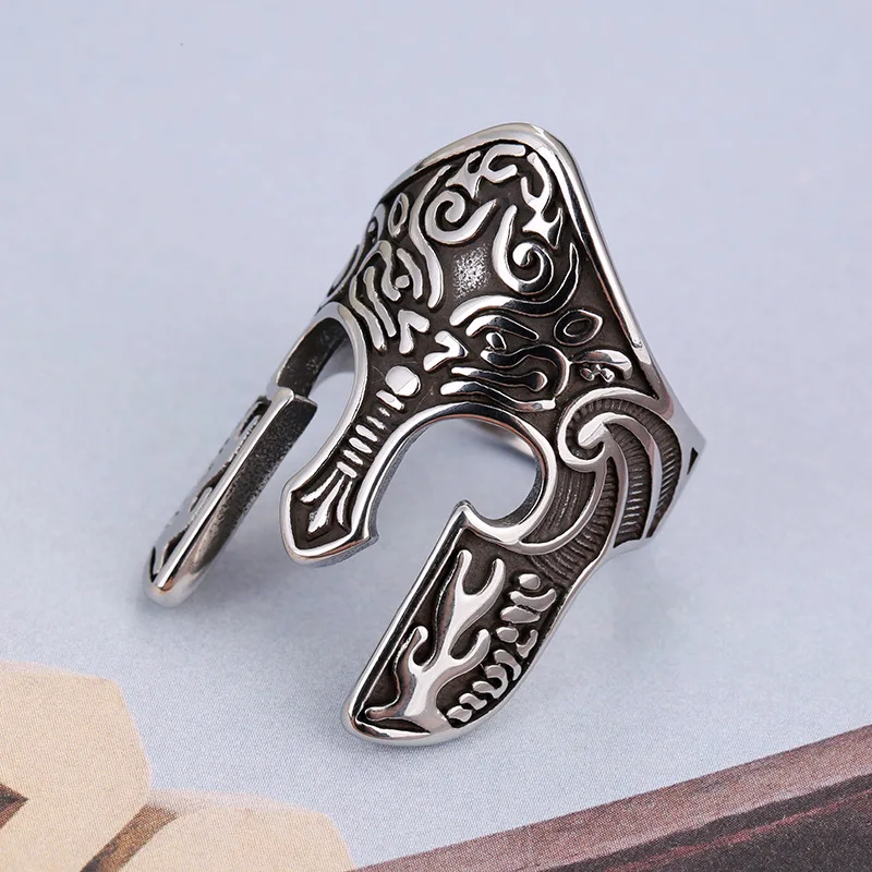 Спартанская маска скандинавские языческие украшения подарки для мужчин кольца