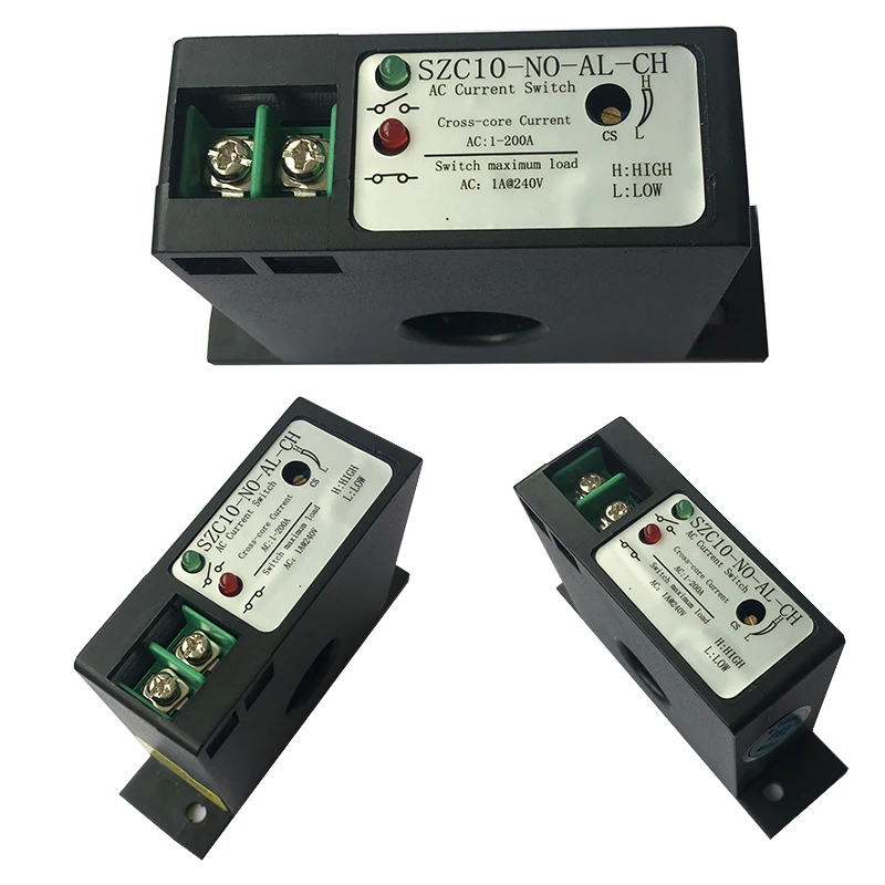 

Current Sensing Switch Transformer Detection Transmitter Current Conversion PLC Control SZC10-NO-AL-CH