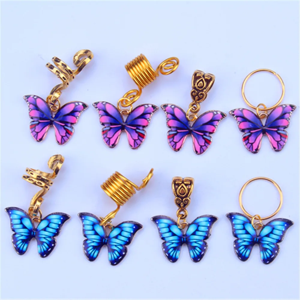 

1Pcs Butterfly Pendant Zinc Alloy Color Charms for Jewelry Making Handmade Diy Bracelet Anklet Necklace Accessories Wholesale