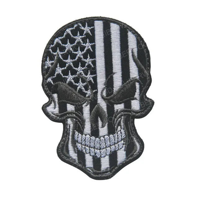 America Punisher Каратель Спартанский череп шлем Россия Американский Израиль Канада Испанский Великобритания Чешский Немецкий флаг патч тактический боевой дух нашивки значки - Цвет: America Punisher