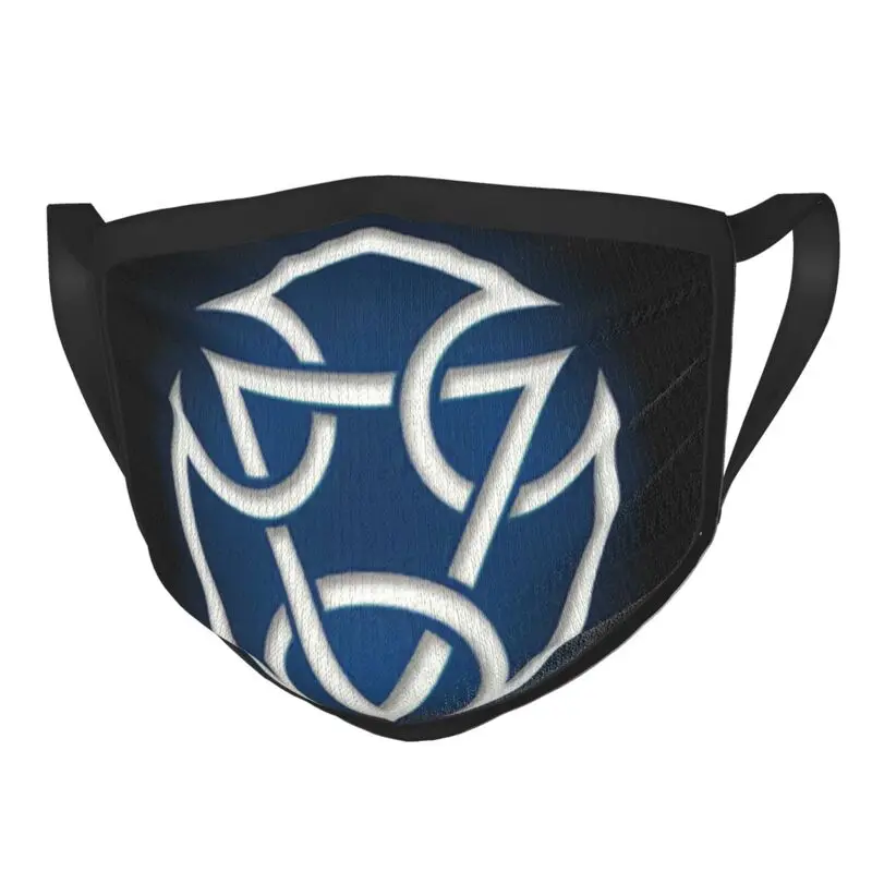 

Mortal Kombat Lin Kuei Mask Men Women Anti Dust Game MKX Liu Kang Mask Protection Cover Respirator Reusable Mouth Muffle