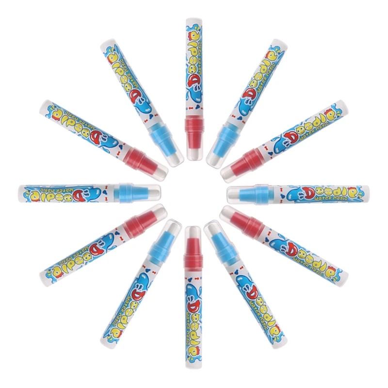 

2Pcs Water Drawing Mat Painting Pen Magic Pen Child's Learning Drawing Toy