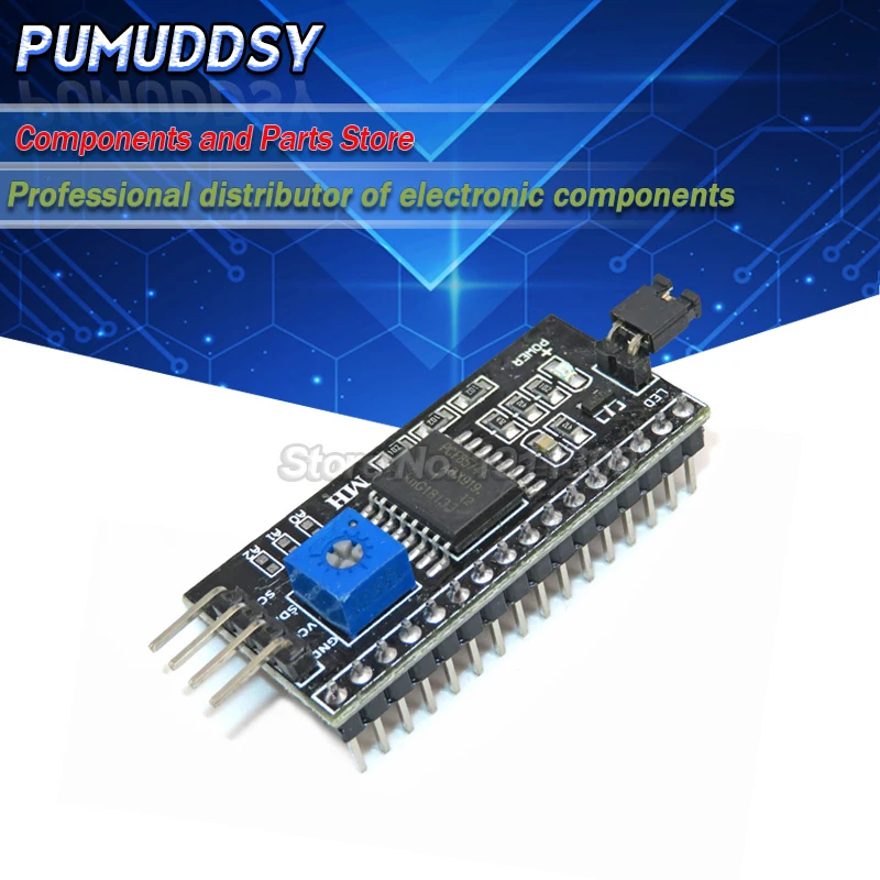 1 шт. 1602 2004 ЖК-адаптер IIC I2C/интерфейс lcd1602 I2C для нового PCF8574 | Электронные