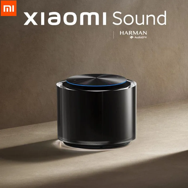 

Звуковая колонка Xiaomi, Bluetooth-совместимая гарман с настройкой на 360 °, всенаправленная, с высоким разрешением, UWB, управление подключением музы...