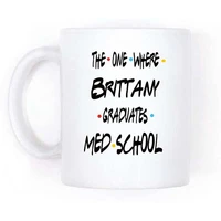 medical school graduation gift personalized name med student graduate funny coffee mug gift for new doctor custom congratul