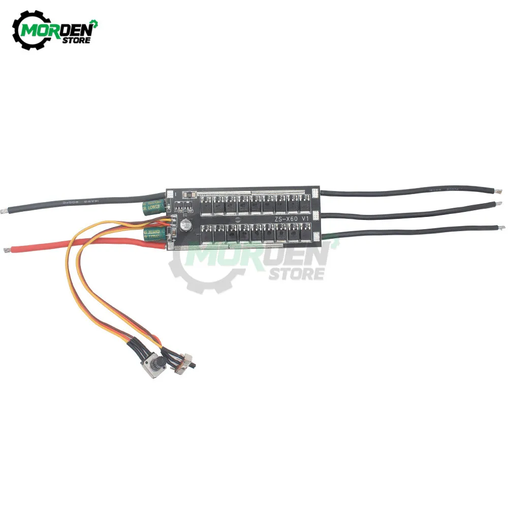Контроллер двигателя DC6-24V 1000W BLDC DC бесщеточный без Холла плата драйвера PWM вход
