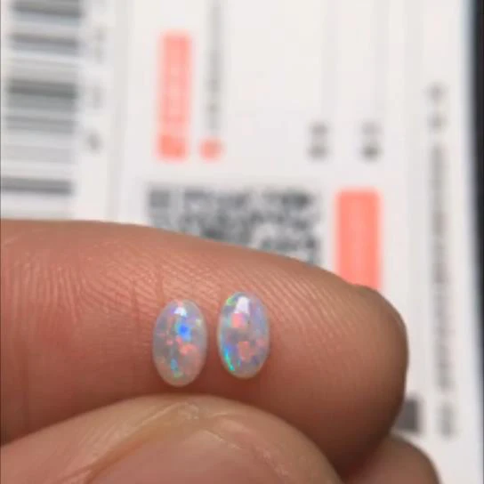 A1227 австралийского происхождения 0.38ct овальные натуральные опалы свободные
