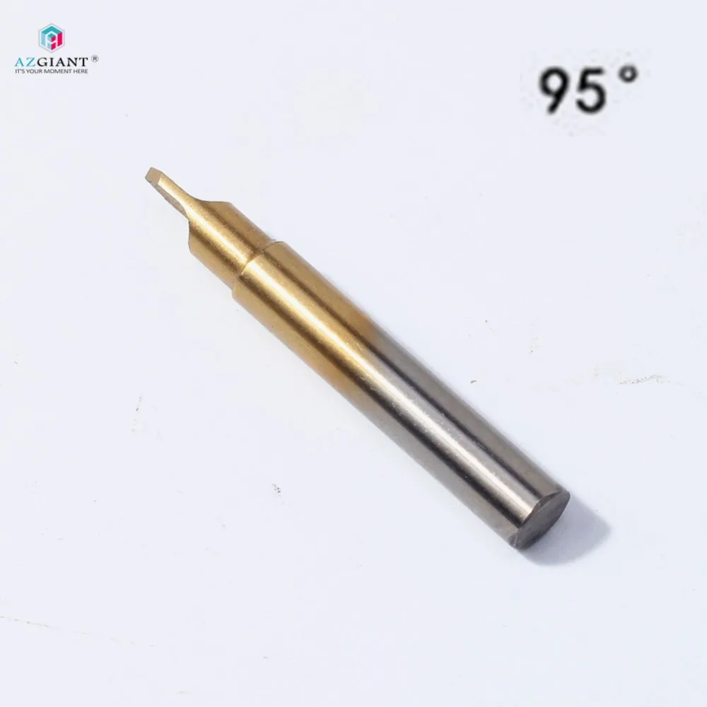 Defu маленькая головка 95 105 градусов с титановым покрытием затемняющий Фрезерный