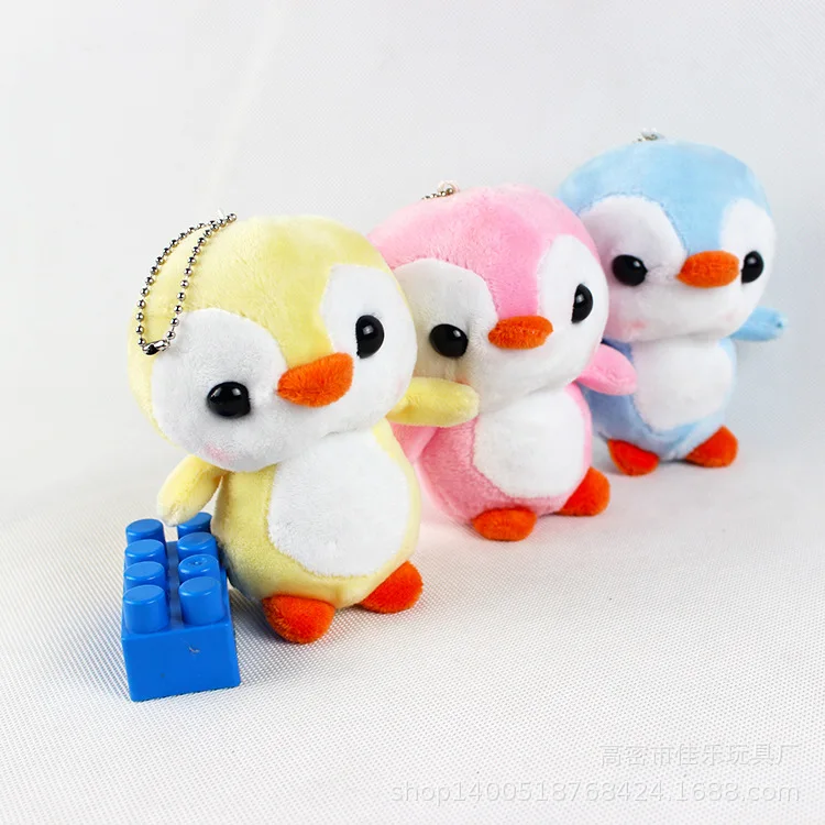 

Adorable 12CM Little Penguin Plush Stuffed TOY , Key Chain Gift Doll For Wedding
