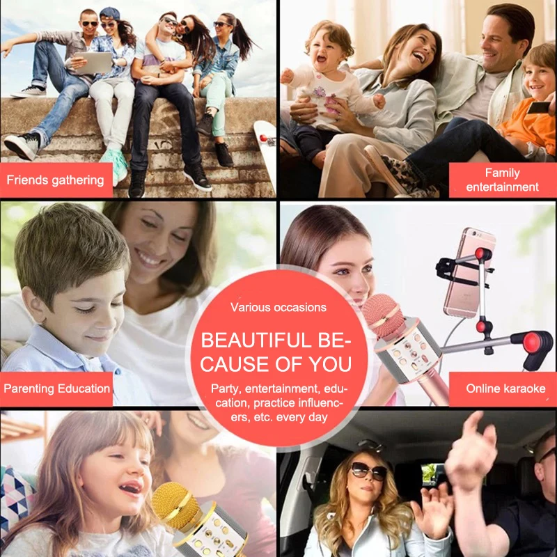 

Microphone Usb Computer Microphone Portable Podcast Recording Instrument Performance Live Voice Group Chat Microphone