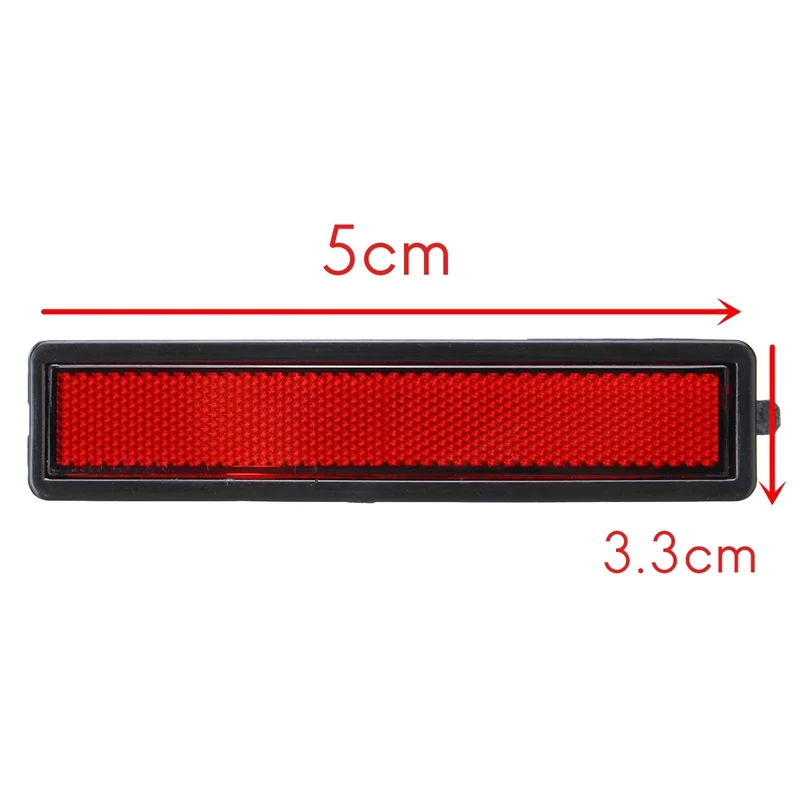 4 шт. автомобиль красный указатель поворота светильник бампер боковые Габаритные