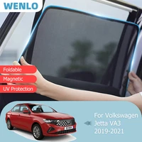 for volkswagen jetta va3 2019 2021 front windshield car sunshade side window blind sun shade magnet interior visor mesh curtain