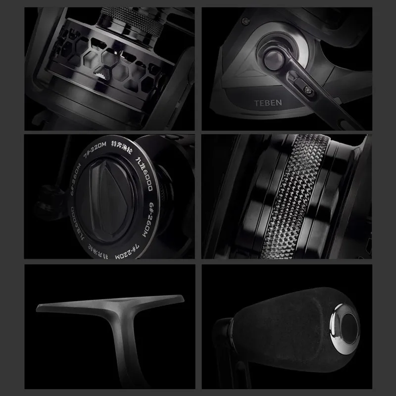 Пресноводная спиннинговая Рыболовная катушка для ловли карпа с морской водой