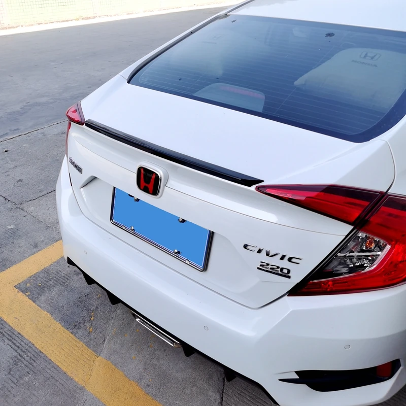 

Задний спойлер для Honda Civic 10 поколения YOFER, 2016 2017 2018 2019