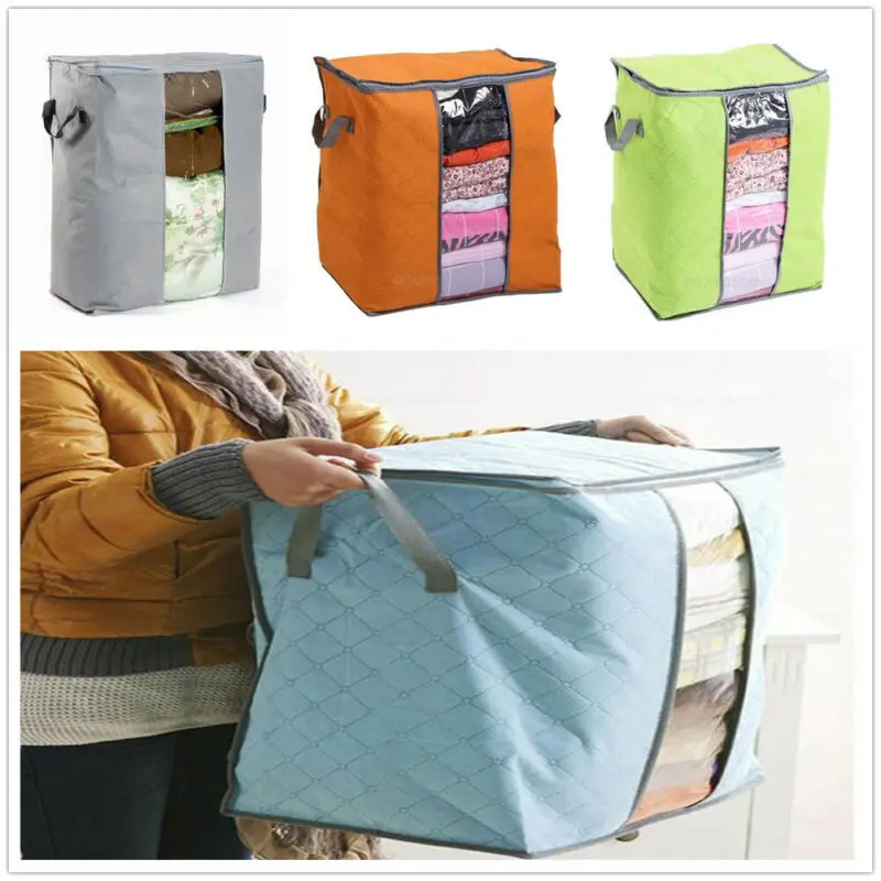 Travel Tote Duffles Large Storage Bags Zipped Underbed Clothes Pillows Bedding Quilts Duvets Laundry | Багаж и сумки