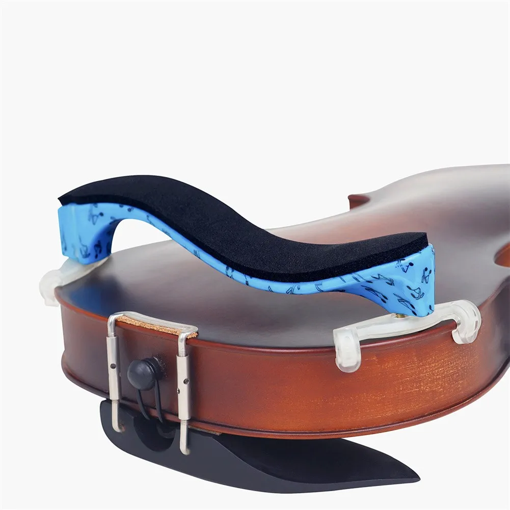 

Blue Violin Shoulder Rest 4/4-3/4 Universal Soft And Adjustable Shoulder Pad Fiddle Acoustic Violin Accessory For Students