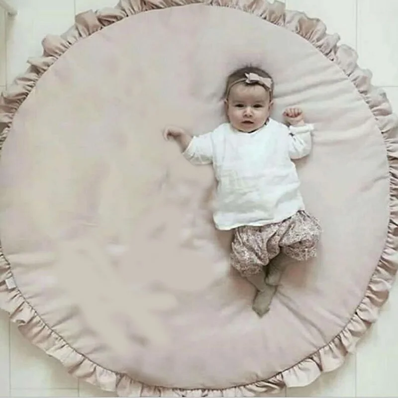 Хлопковый детский игровой коврик игровое одеяло реквизит для фотосъемки