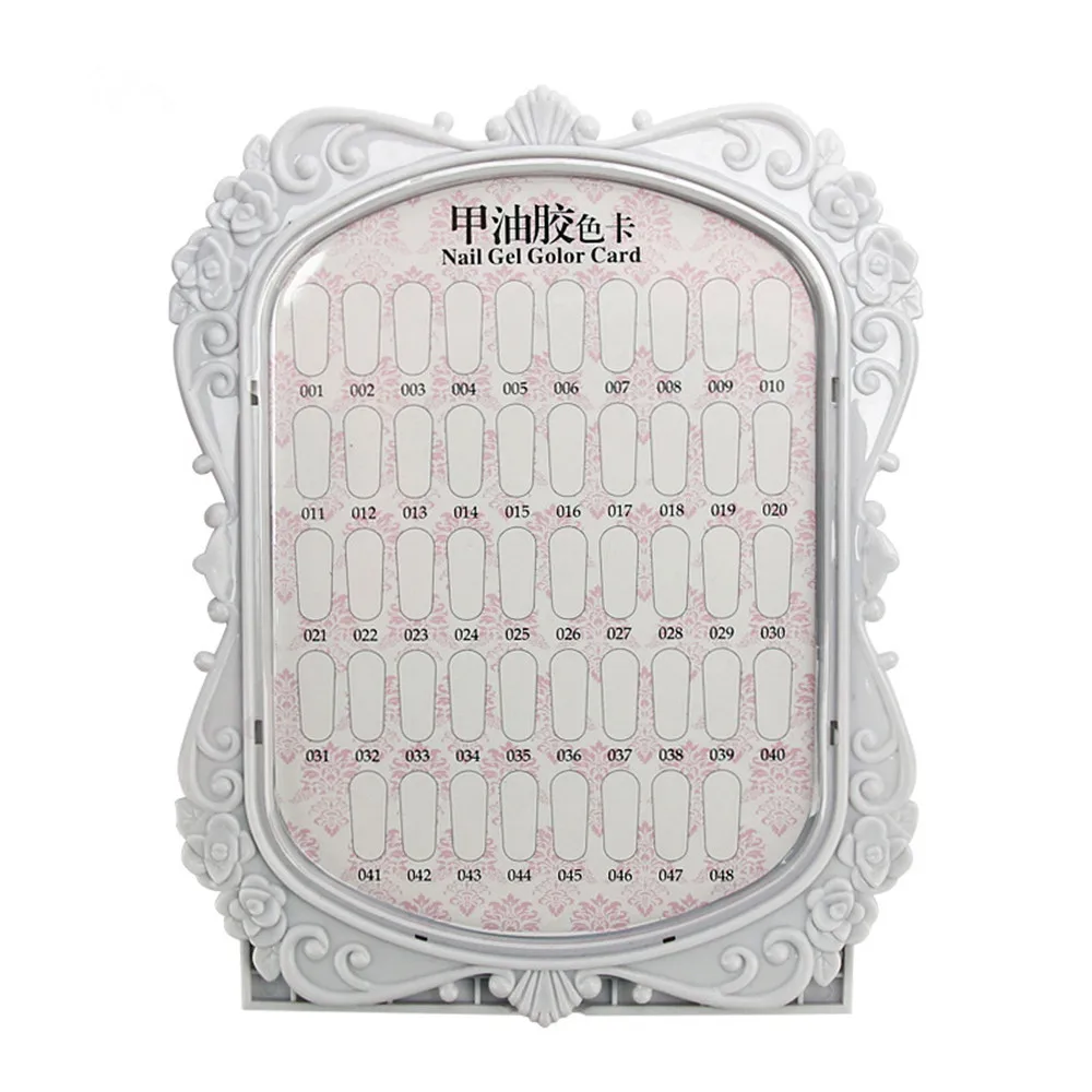 4 цвета Двусторонняя Гель-лак для ногтей цветной лак ноктей карты полноцветный