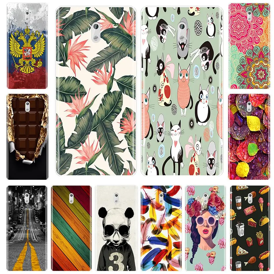 

Fashion Art Landscapes Phone Case For Nokia 1 2 3 5 6 8 Soft TPU Silicone Cover For Nokia6 Nokia5 Nokia3 Nokia2 Nokia 7 Plus X6