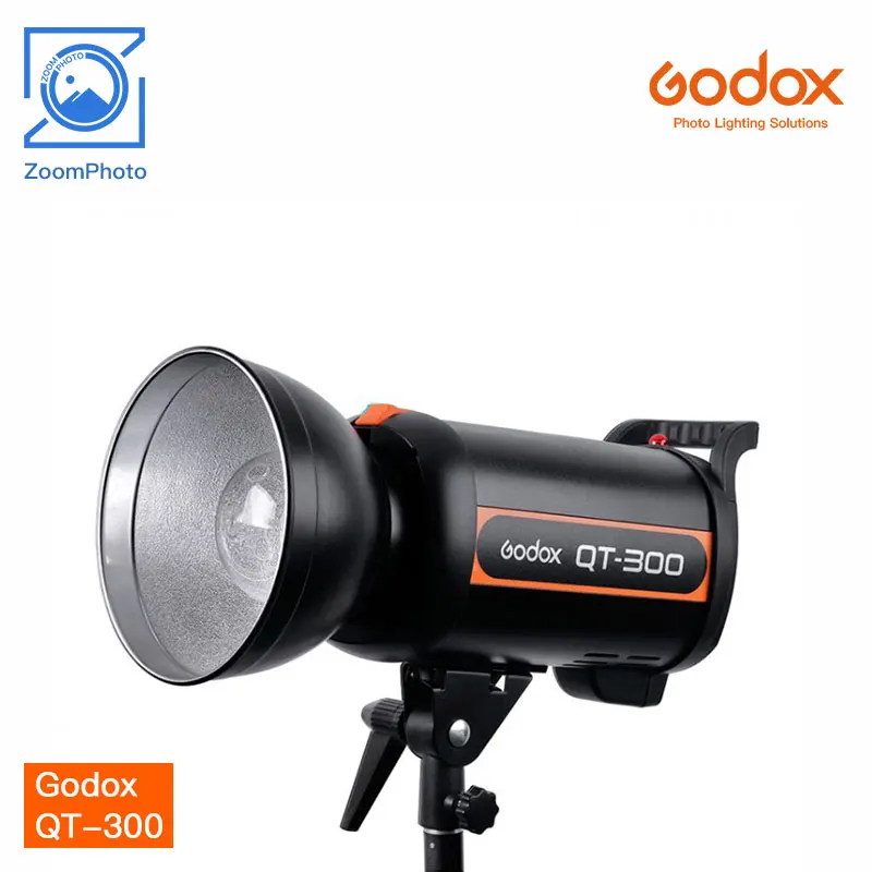 Godox QT-300 QT300/110V 220V Photo Studio Flash Strobe светильник 300WS для высокоскоростной фотографии |