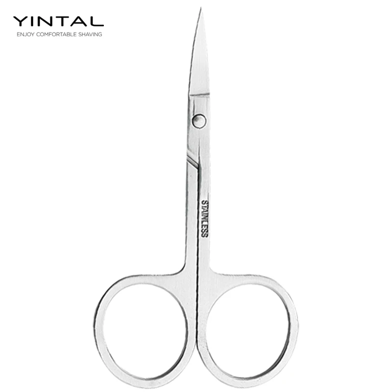 Ножницы для бровей триммер ресниц носа волос ножницы из нержавеющей стали