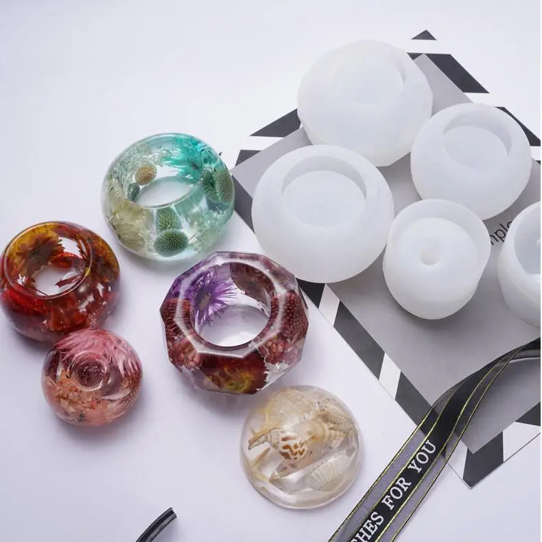 DIY Crystal Epoxy Mold Pen Inkwell Storage Insert Pendulum Table Decoration Creative Silicone | Украшения и аксессуары