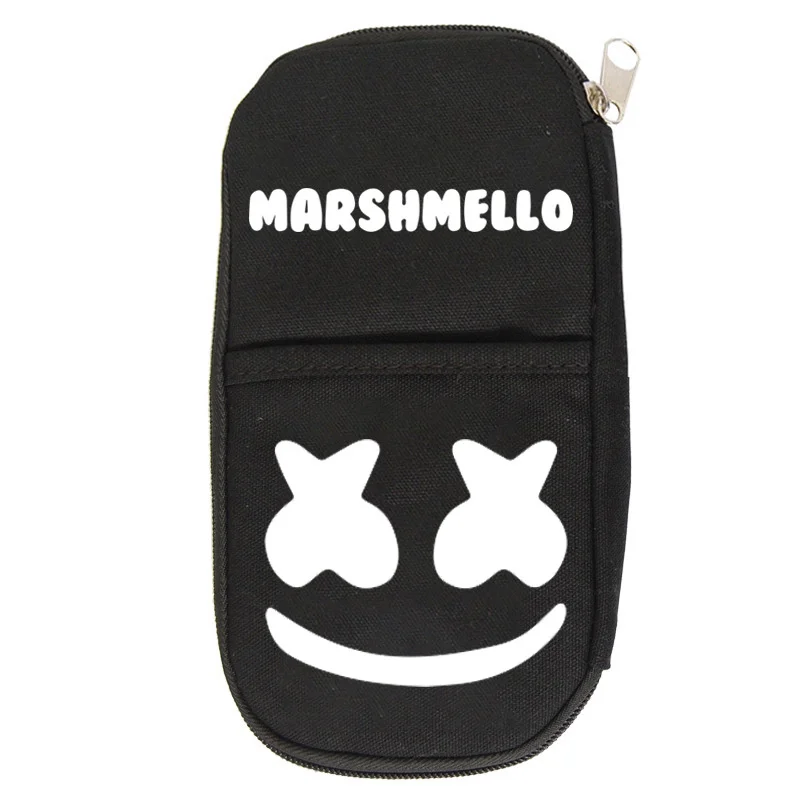 

Американская сумка для ручек DJ marshmallow, маленькая внешняя сумка, однослойная Фотолюминесцентная коробка для ручек
