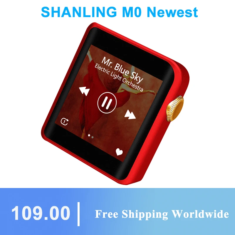 Портативный музыкальный MP3-плеер Shanling M0 плеер с сенсорным экраном высокого