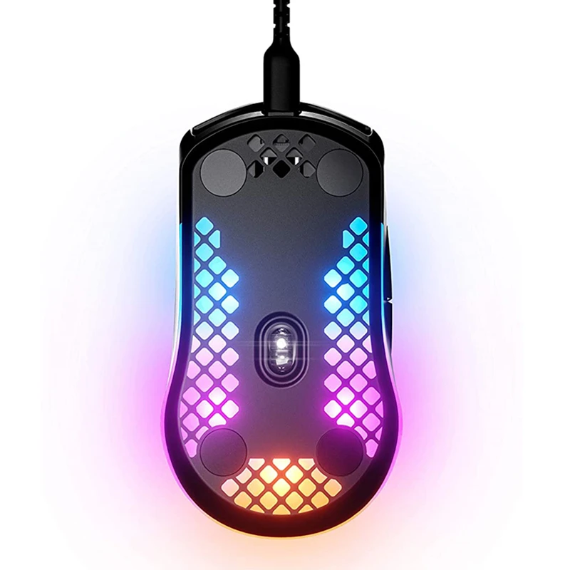 Проводная ссветильник Кая игровая мышь SteelSeries Aerox 3 8500CPI TrueMove Core оптический датчик