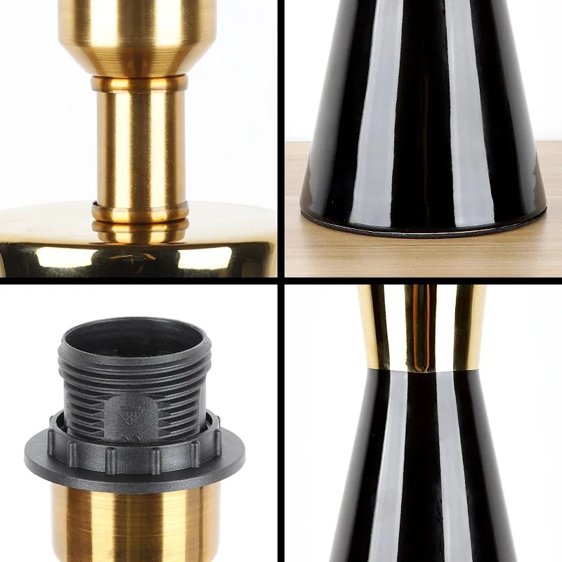 Керамические настольные лампы OUFULA Роскошные Современные тканевые для фойе