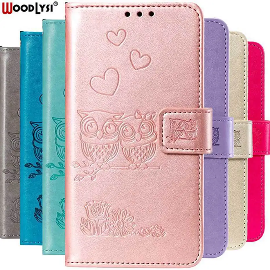 Luxury PU Leather Flip Case For Redmi Note 8 5 6 Pro 3D Emboss Wallet Cover Capa Xiaomi 7 Phone | Мобильные телефоны и