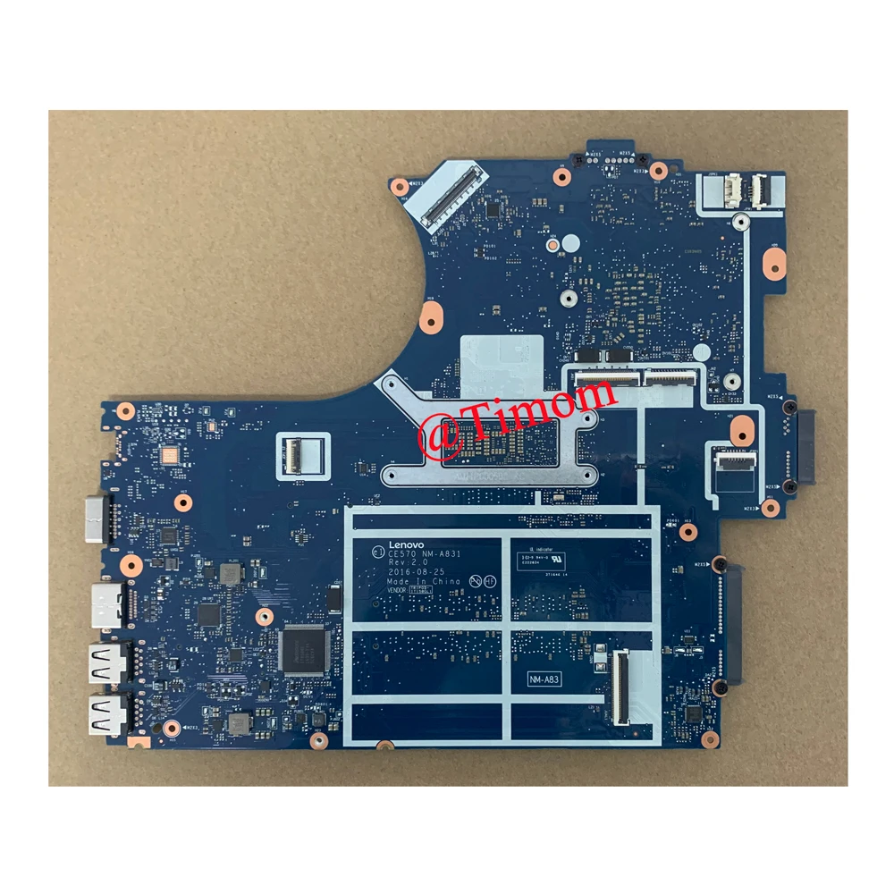 I7-7500U для ThinkPad E570 20H5 20H6 независимая материнская плата ноутбука CE570 NM-A831 01YR731 01YR732