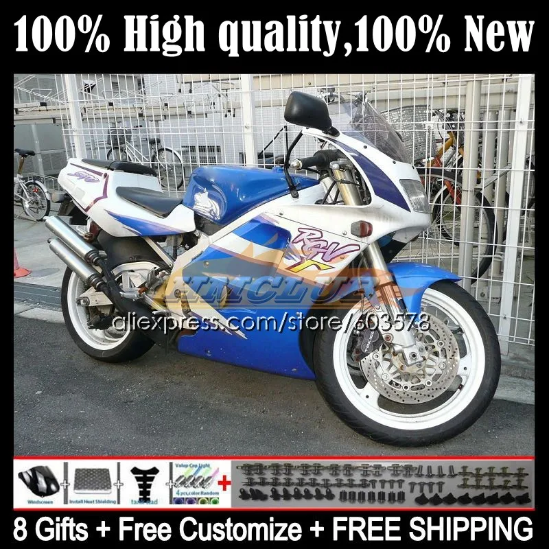 

OEM Bodys For SUZUKI RGV250 RGVT RGV 250 SAPC VJ21 18CL.88 RGVT-250 VJ 21 RGVT250 88 89 RGV-250 1988 1989 Fairings jomo blue