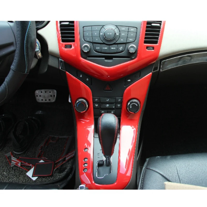 Декоративная крышка центральной консоли для Chevrolet Cruze 2009-2013 2015 AT наклейки на
