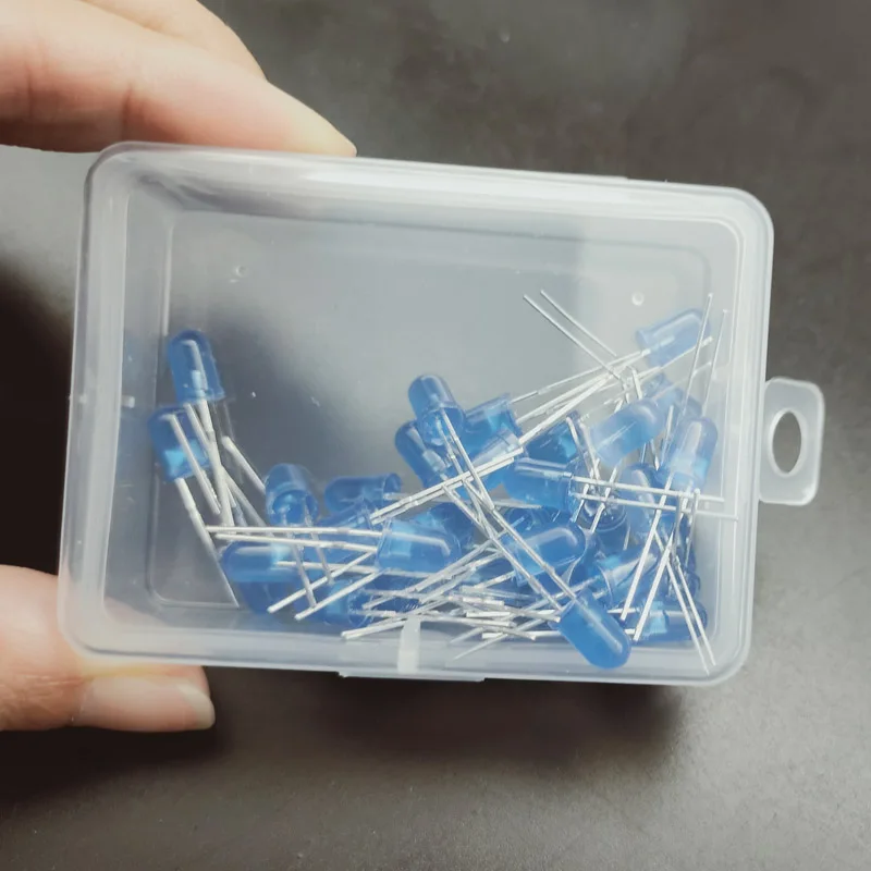 100 шт. 5 мм светодиодные диоды набор в ассортименте белый зеленый красный синий