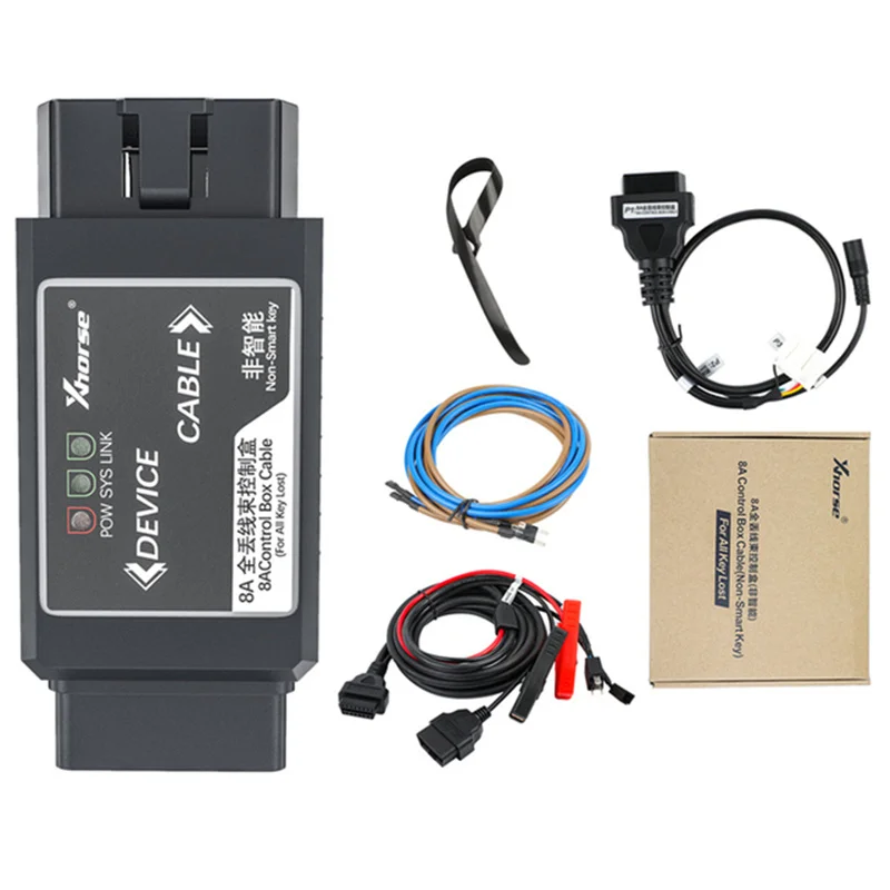 Xhorse VVDI Key Tool MAX Bluetooth программатор с супер чипом 8A кабель коробки управления для