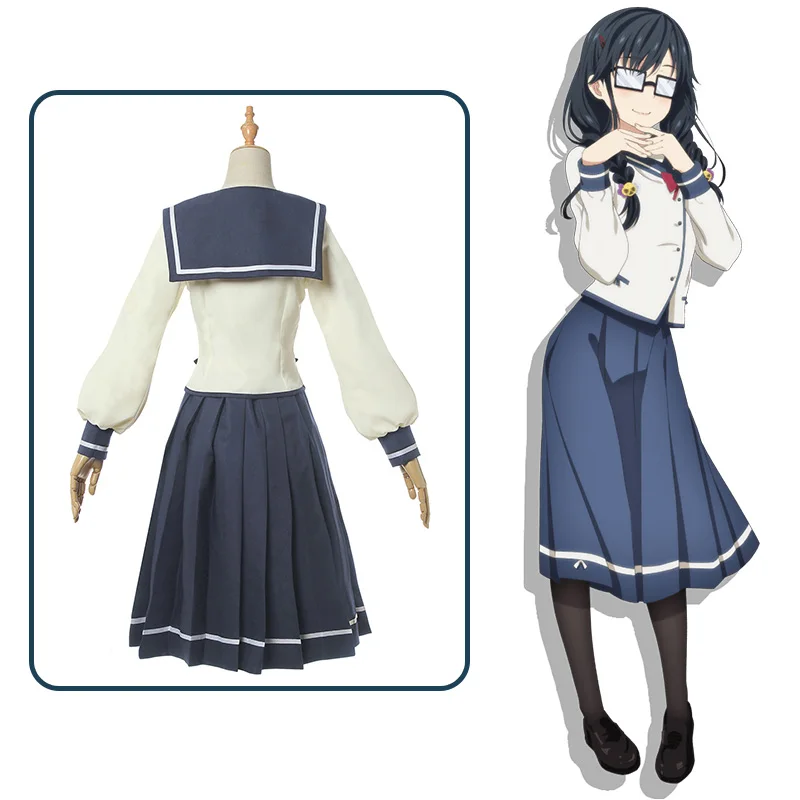 Костюм для косплея аниме оресуки саншокуин сумиреко школьная форма панси род во