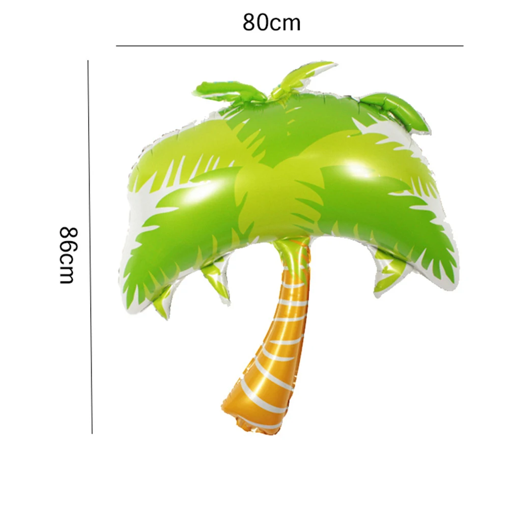 18 дюймов круглый Гавайский шар для вечерние НКИ воздушный из алюминиевой фольги