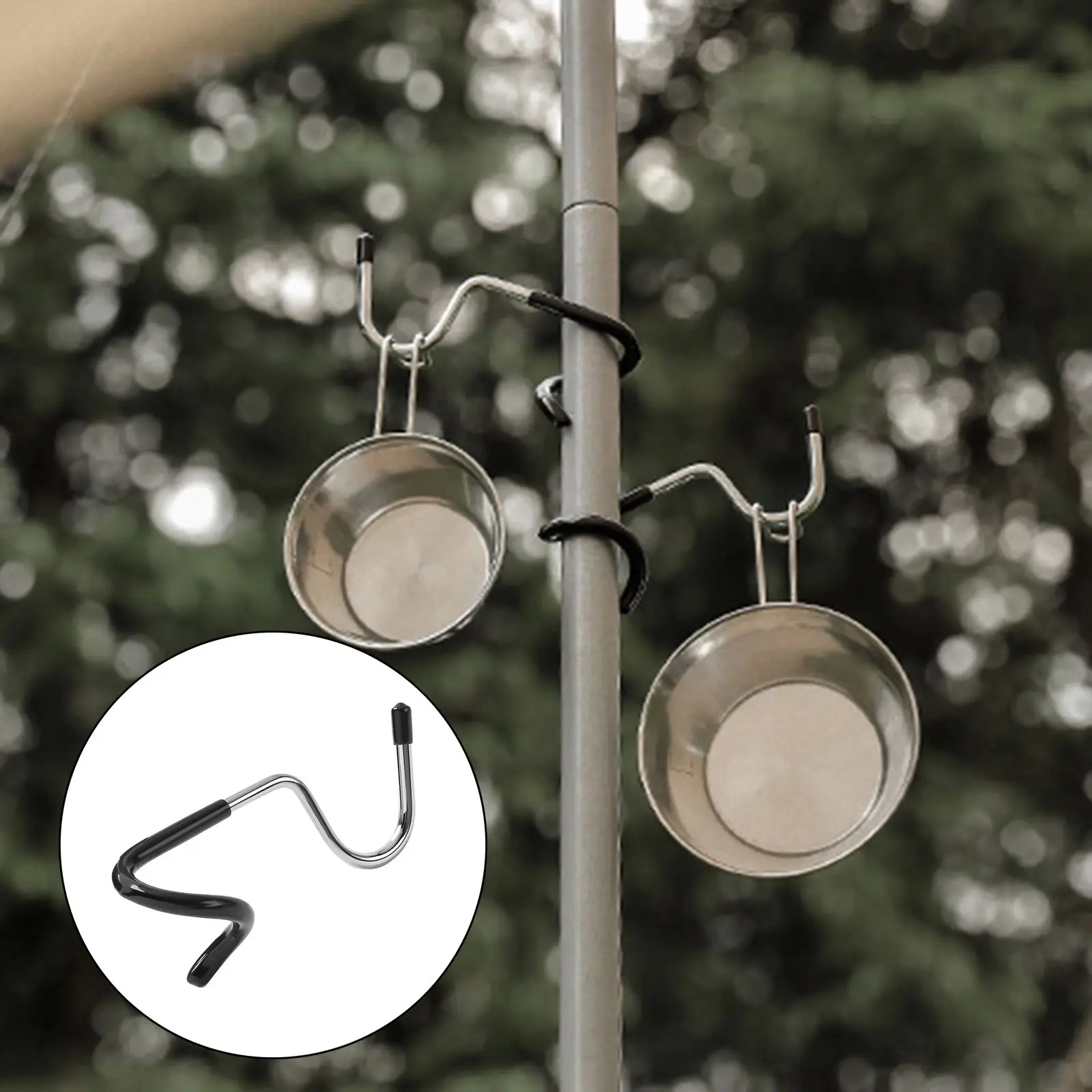 Портативный двухсторонний фонарь держатель для лампы веревка палатки