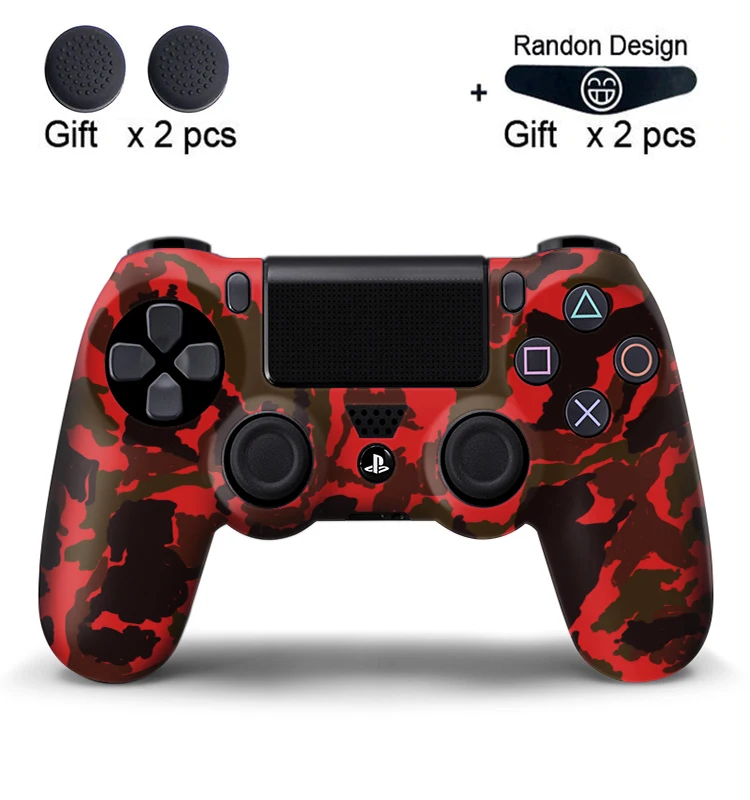 Данные лягушка камуфляж силиконовый резиновый гель кожа для sony PS4 Slim/Pro контроллер Обложка защитный чехол для PS4 беспроводной контроллер