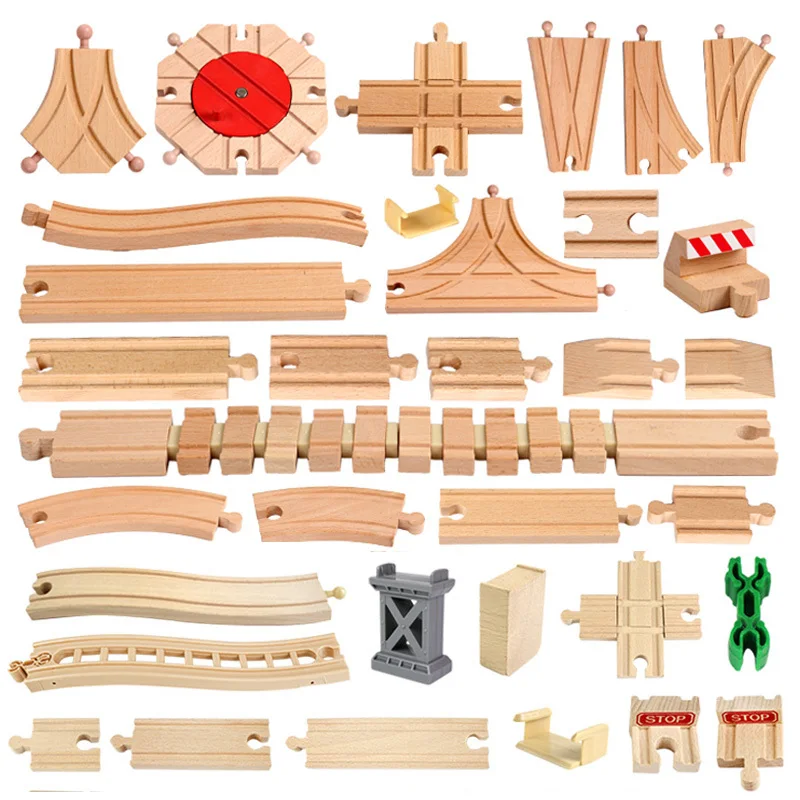 10/8/6 шт. деревянные дорожки для детей | Игрушки и хобби