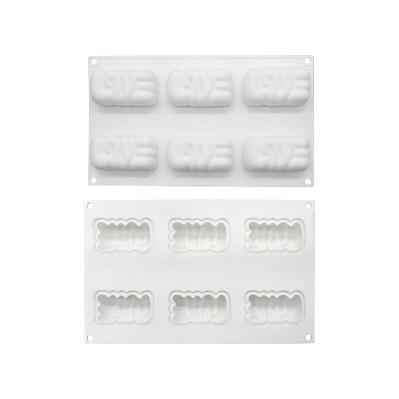 Силиконовые формы для торта в форме сердца инструменты украшения милые выпечки