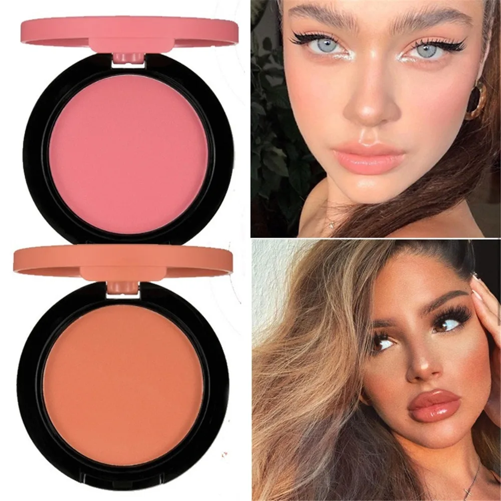 4 цвета румяна для макияжа натуральный Сияющий порошок Длительное Действие