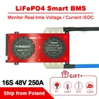 Daly BMS LiFePO4 16S 250A с Bluetooth Smart BMS для Winstion LiFeYPO4 аккумулятор и литиевая 48 в перезаряжаемая батарея 200 ач