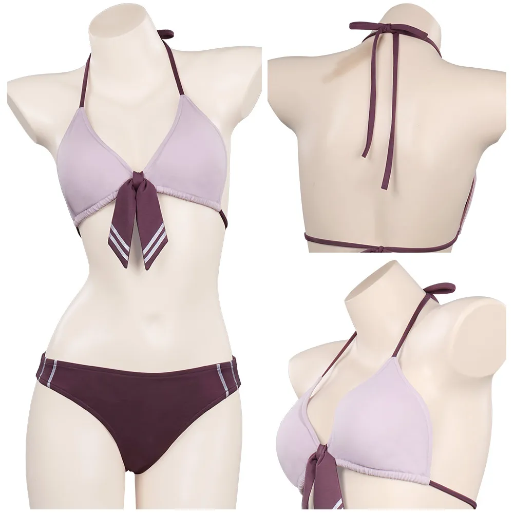 

Anime Hinata Hyuuga Cosplay Costume Sexy Bikin Swimwear Outfits Halloween Carnival Suit