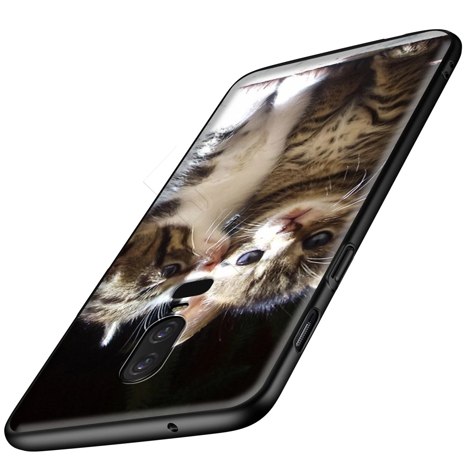 Силиконовый чехол Lavaza с черными кошачьими зелеными глазами для Oneplus 7 Pro 6 6t 5